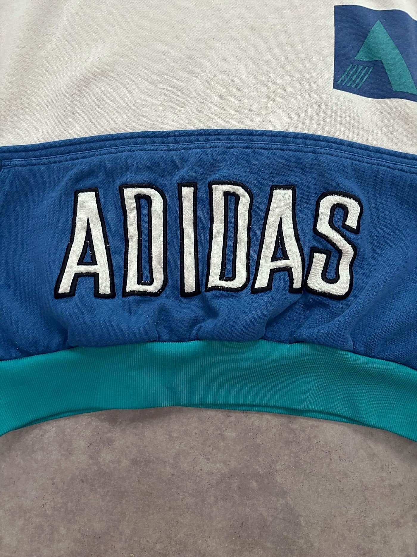 Adidas Vintage 80s Hoodie Made In Taiwan - foto 7 - Fabricsonder