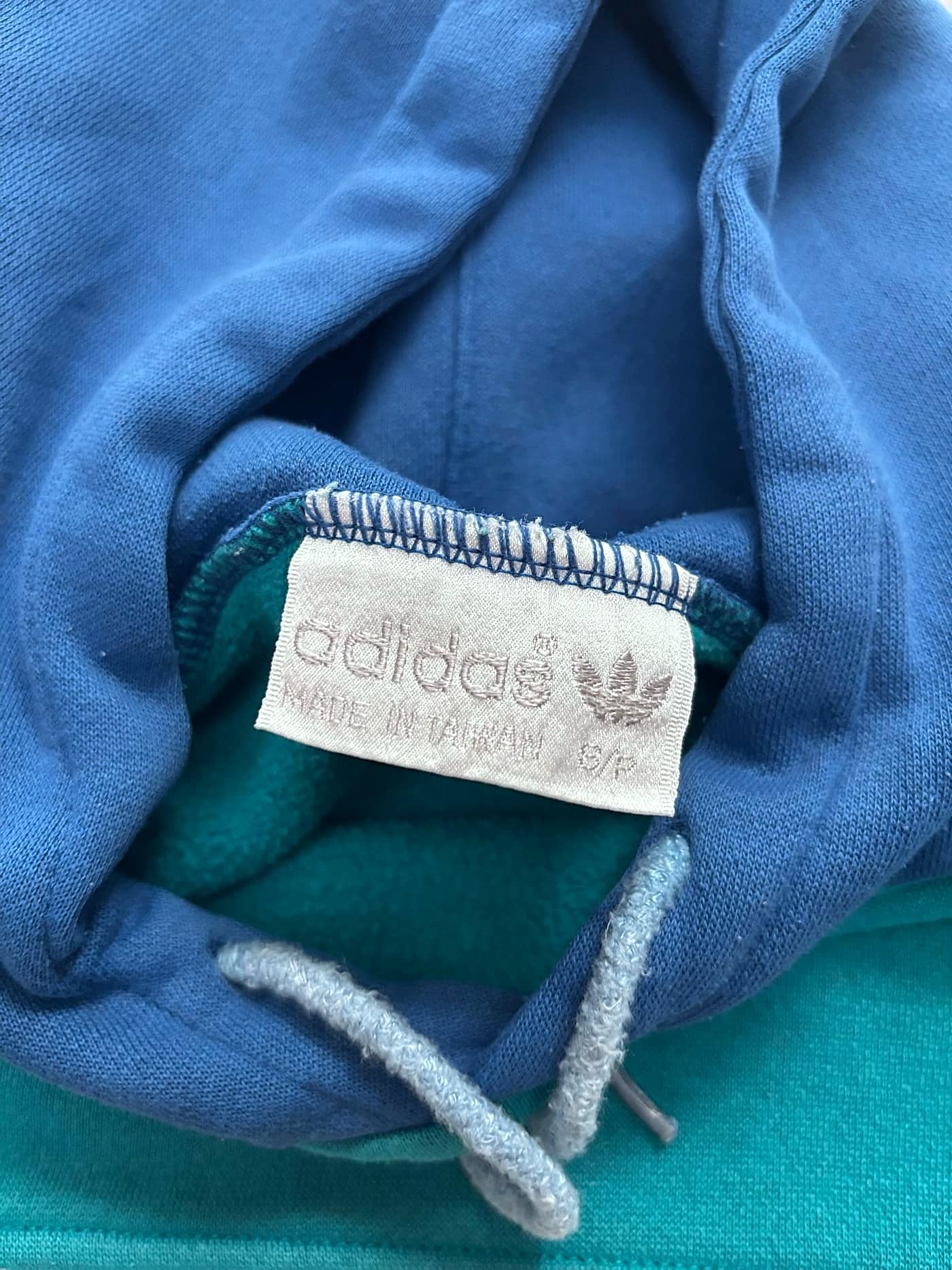 Adidas Vintage 80s Hoodie Made In Taiwan - foto 4 - Fabricsonder