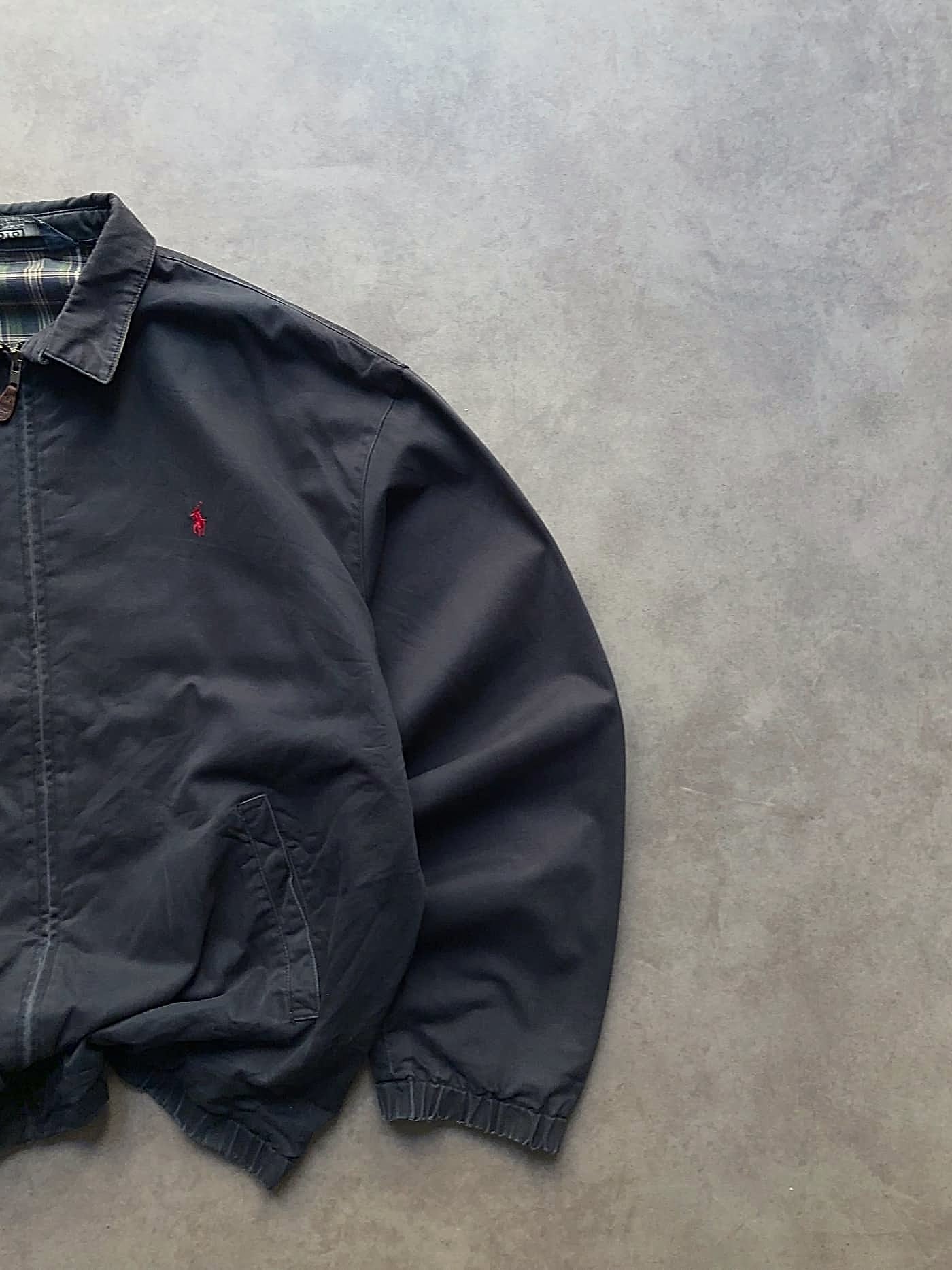Ralph Lauren Vintage Harrington Jacket Black - foto 2 - Fabricsonder