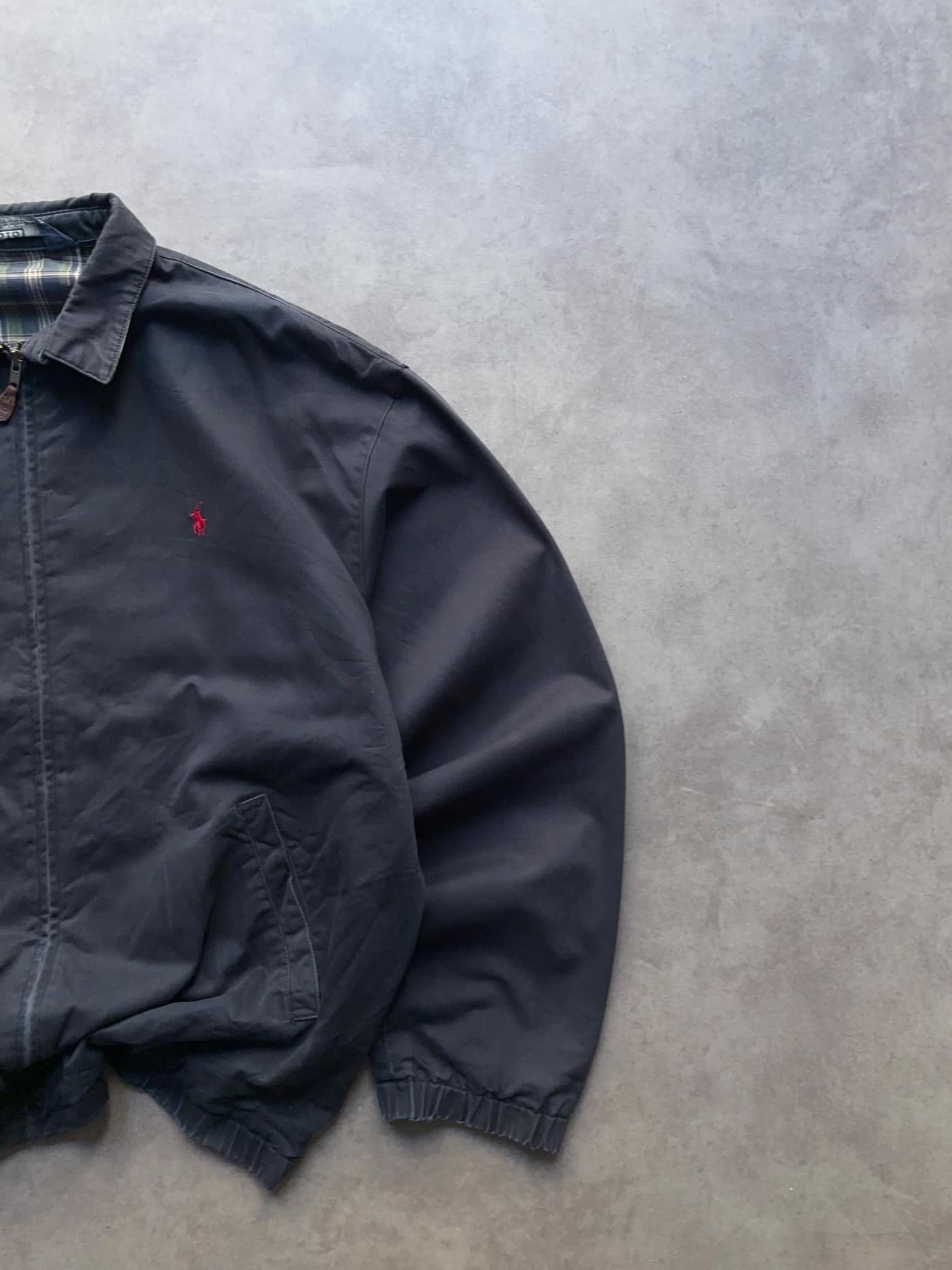 Ralph Lauren Vintage Harrington Jacket Black - view 2 - Fabricsonder