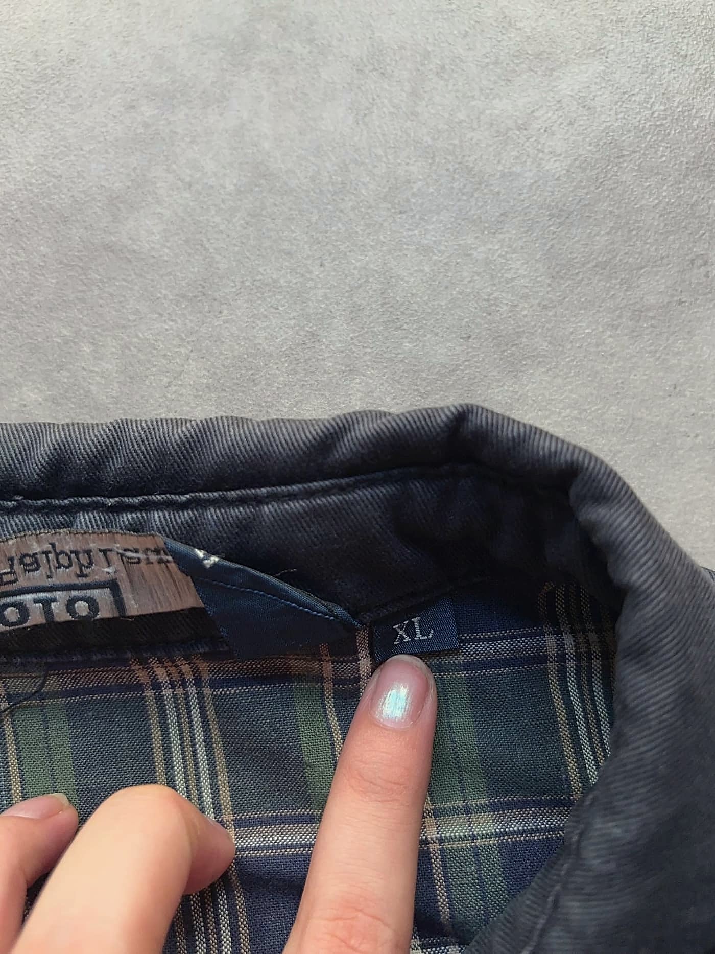 Ralph Lauren Vintage Harrington Jacket Black - foto 8 - Fabricsonder