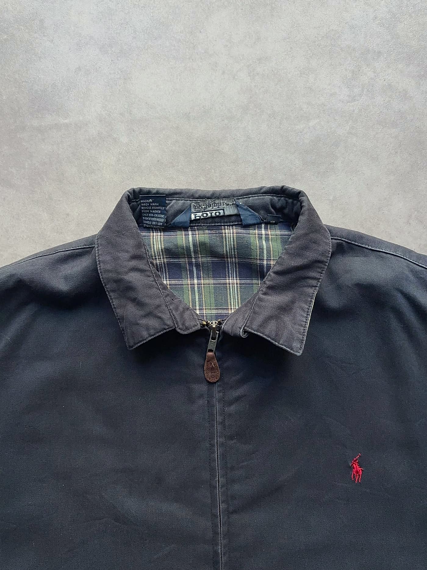 Ralph Lauren Vintage Harrington Jacket Black - foto 4 - Fabricsonder