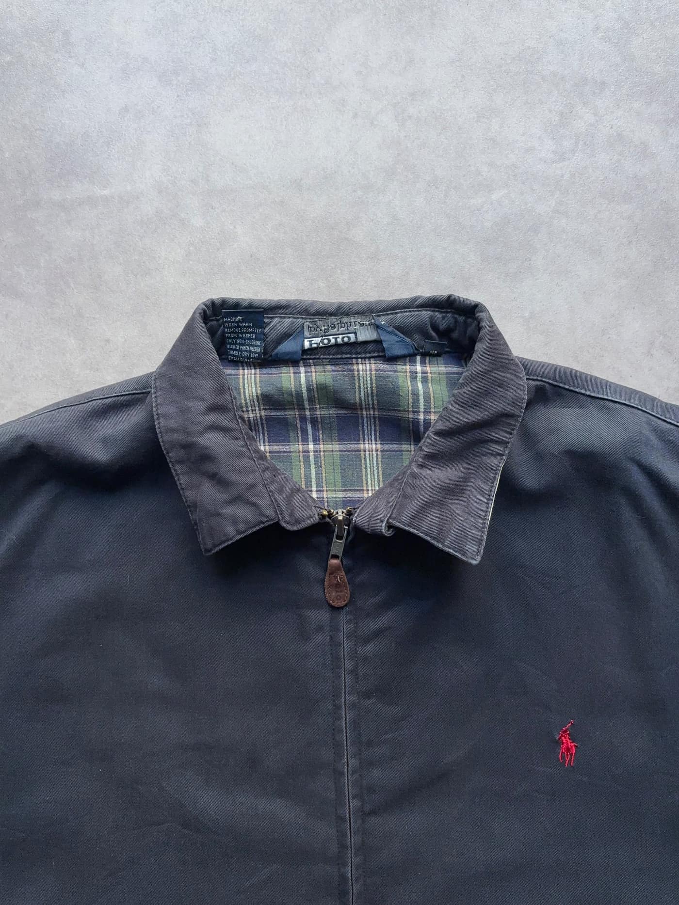 Ralph Lauren Vintage Harrington Jacket Black - view 4 - Fabricsonder