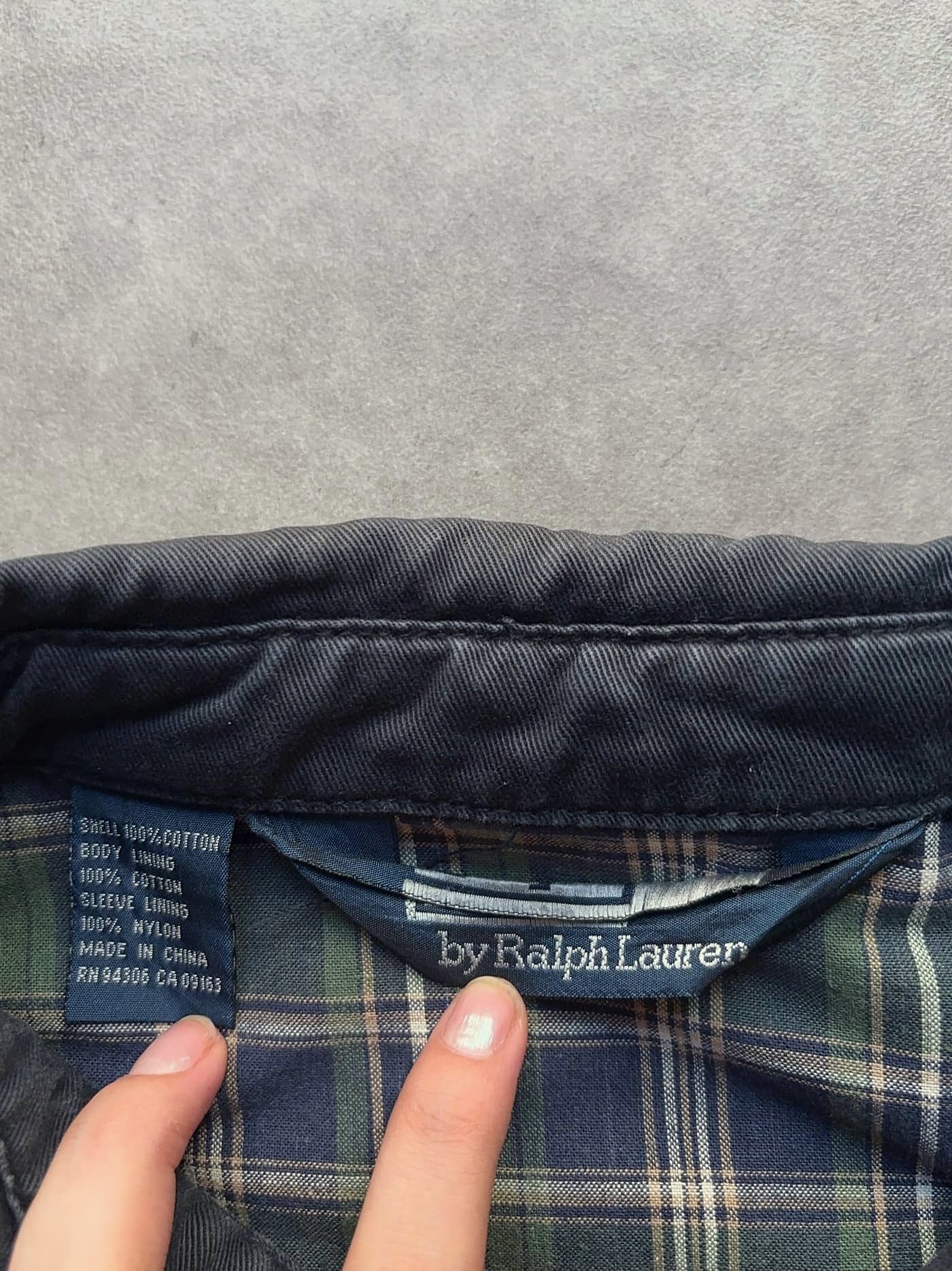 Ralph Lauren Vintage Harrington Jacket Black - foto 5 - Fabricsonder