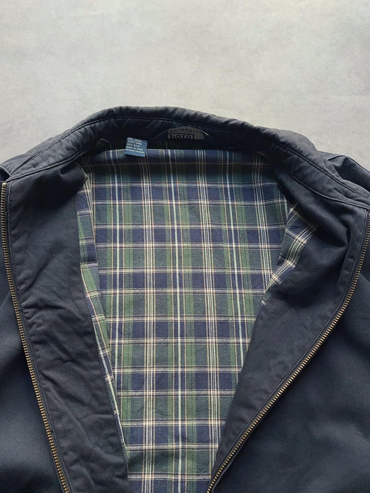 Ralph Lauren Vintage Harrington Jacket Black - foto 6 - Fabricsonder