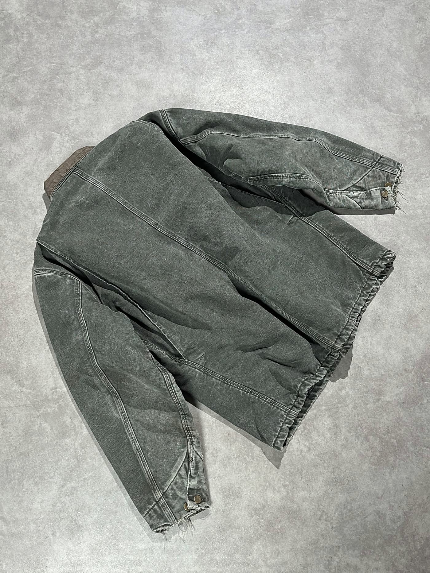 Carhartt Chore Jacket 90s Made In USA Mos Green - foto 6 - Fabricsonder