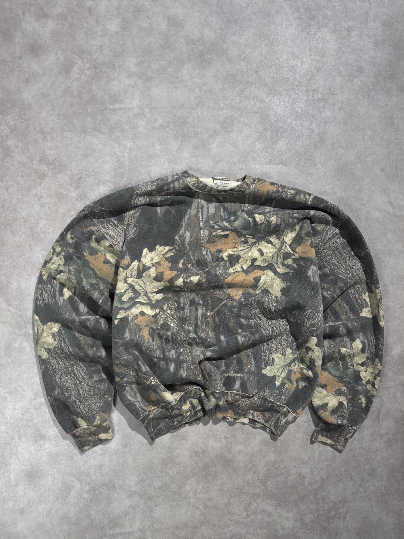 Jerzees Vintage Crewneck Jungle Print - XL - Fabricsonder