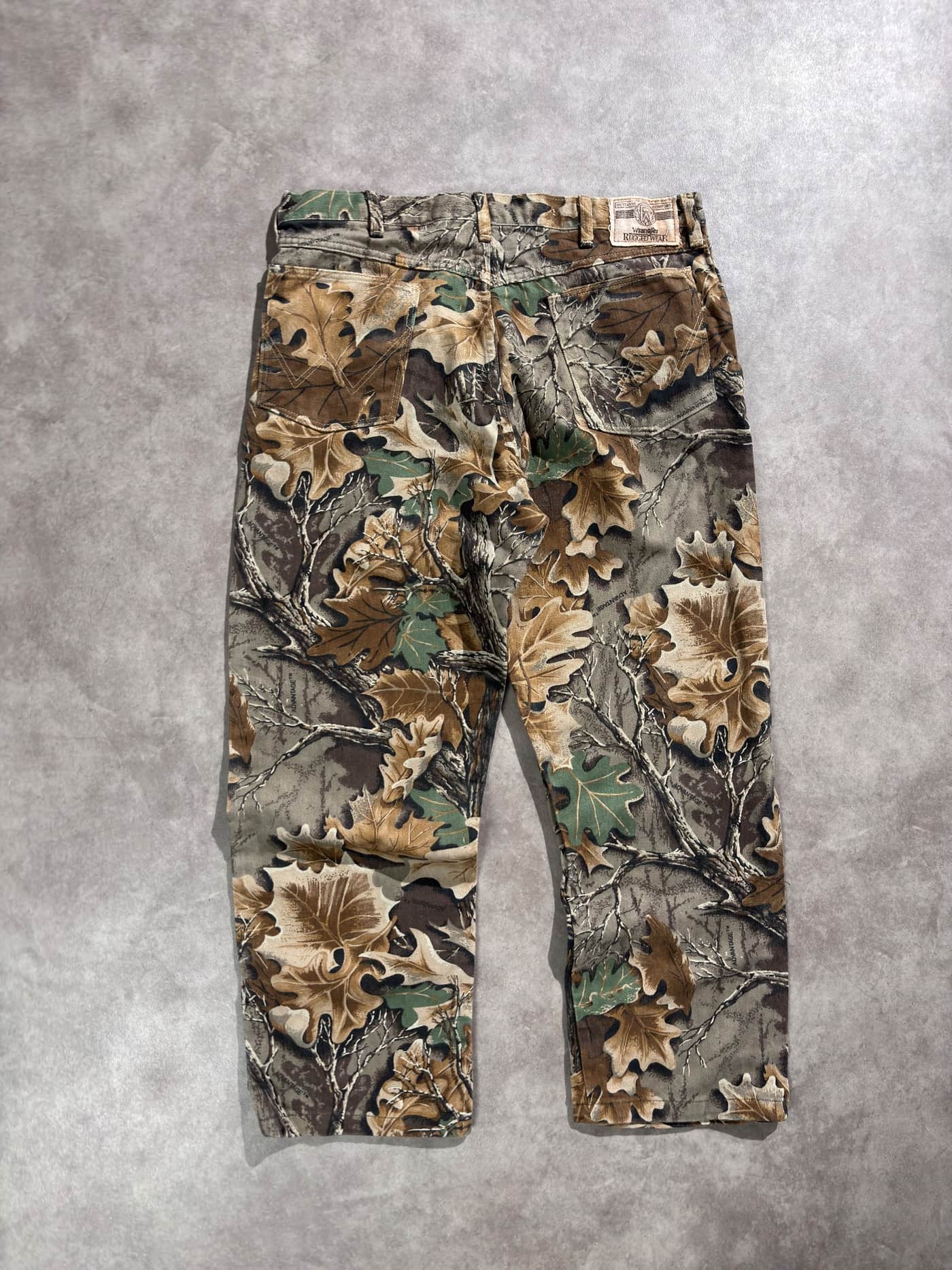 Wrangler Vintage Jungle Print Pants made In USA - view 3 - Fabricsonder