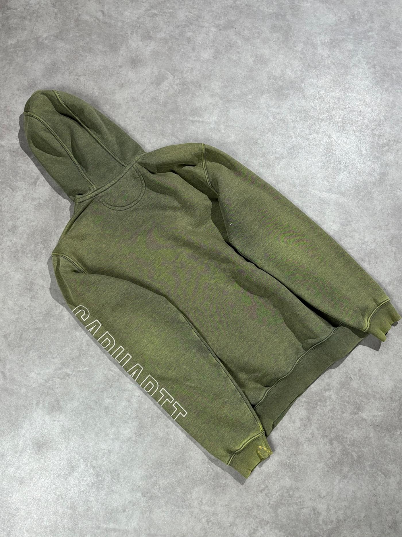 Carhartt Vintage Sunfaded Hoodie - view 4 - Fabricsonder