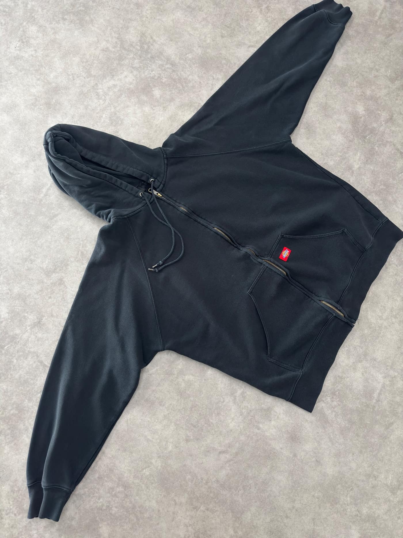 Dickies Vintage Workwear Zip Up Hoodie - view 2 - Fabricsonder