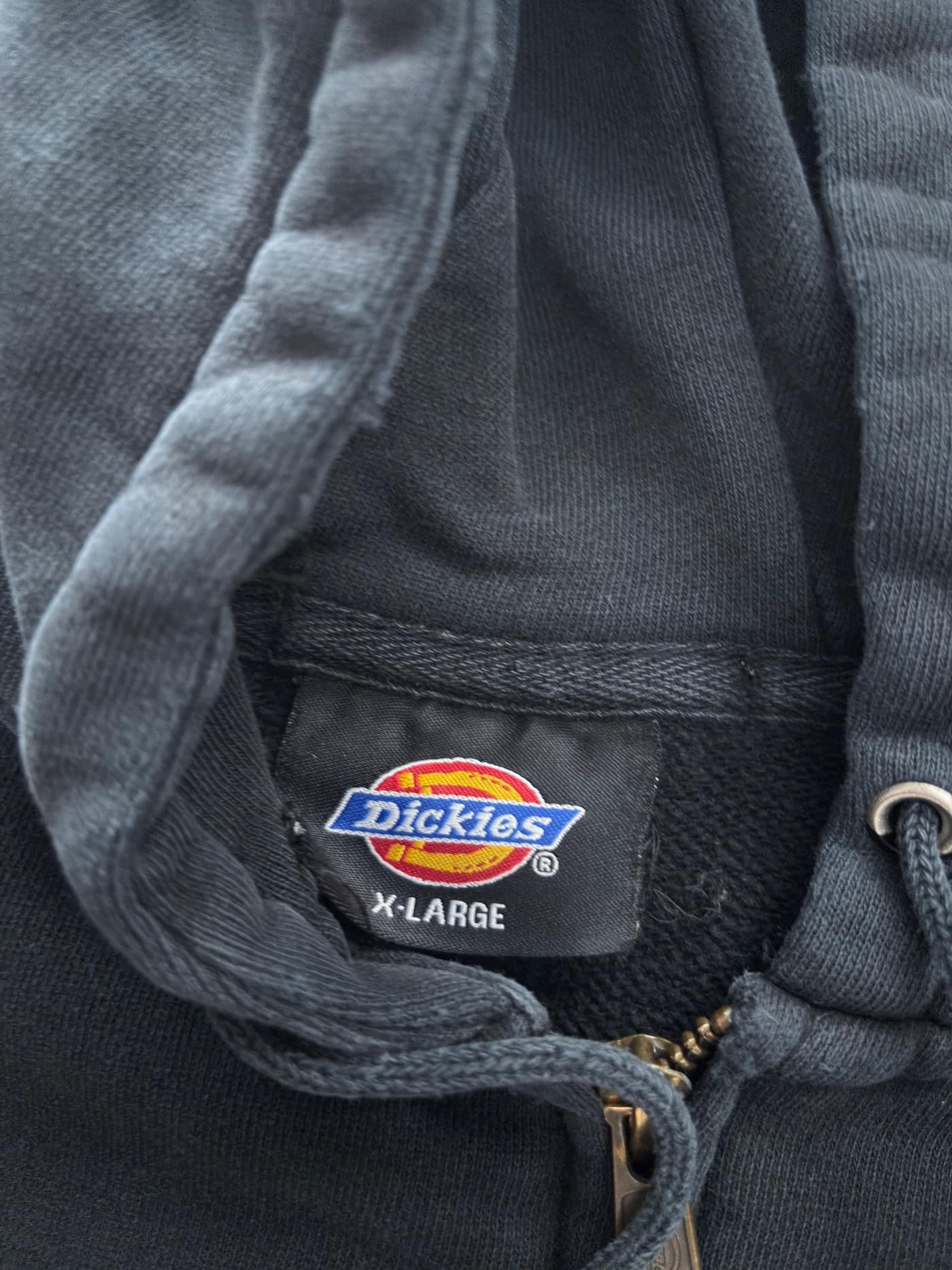 Dickies Vintage Workwear Zip Up Hoodie - view 5 - Fabricsonder