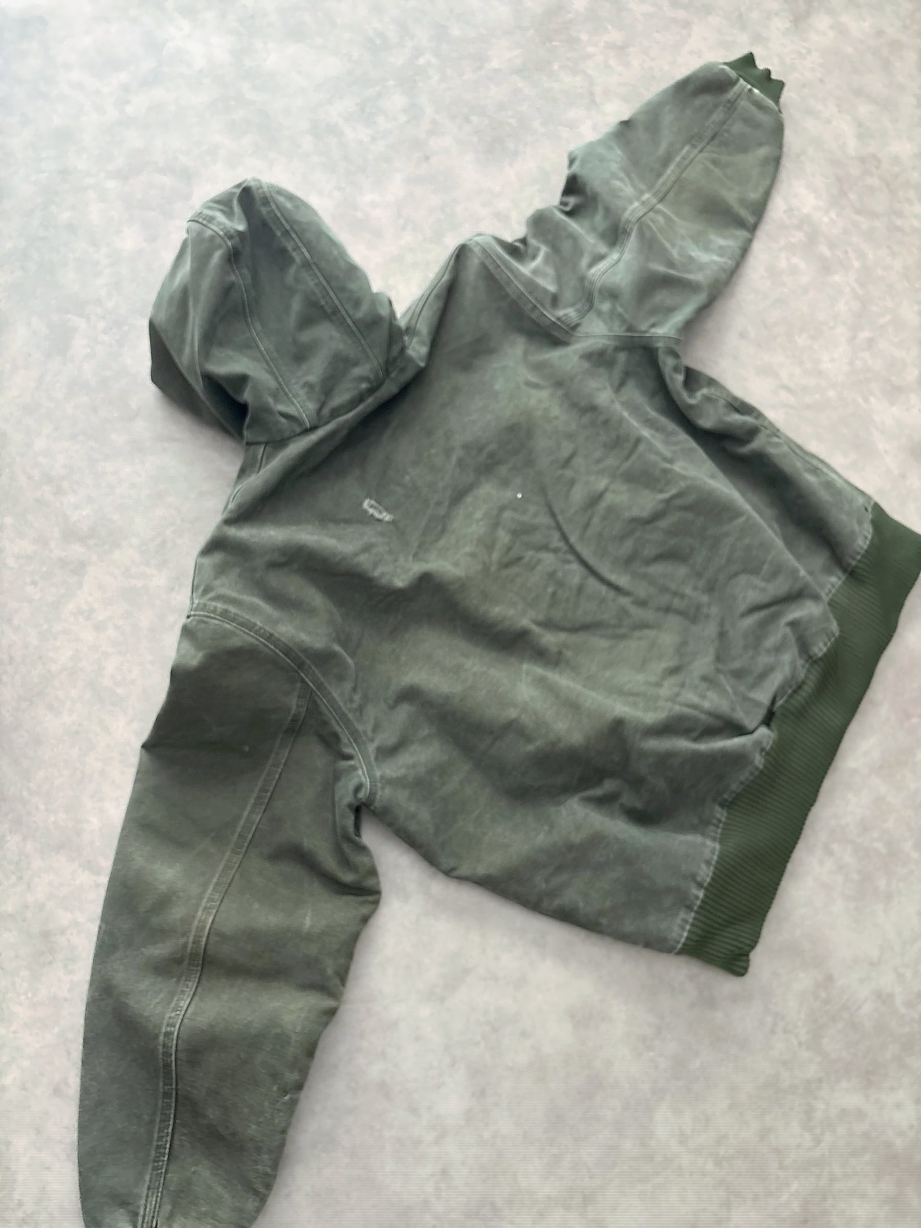 Carhartt Vintage J130 Sunfaded Active Jacket Mos Green - view 5 - Fabricsonder