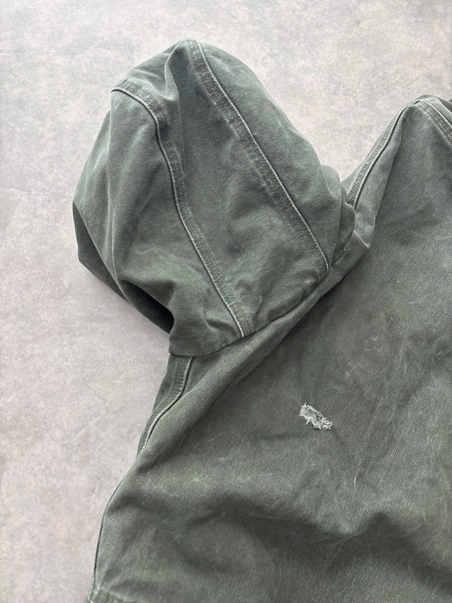 Carhartt Vintage J130 Sunfaded Active Jacket Mos Green - view 4 - Fabricsonder