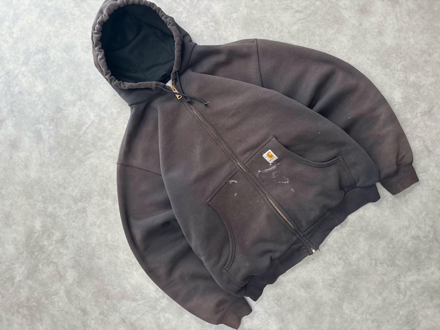 Carhartt Vintage Heavyweight zip Up Hoodie - view 2 - Fabricsonder