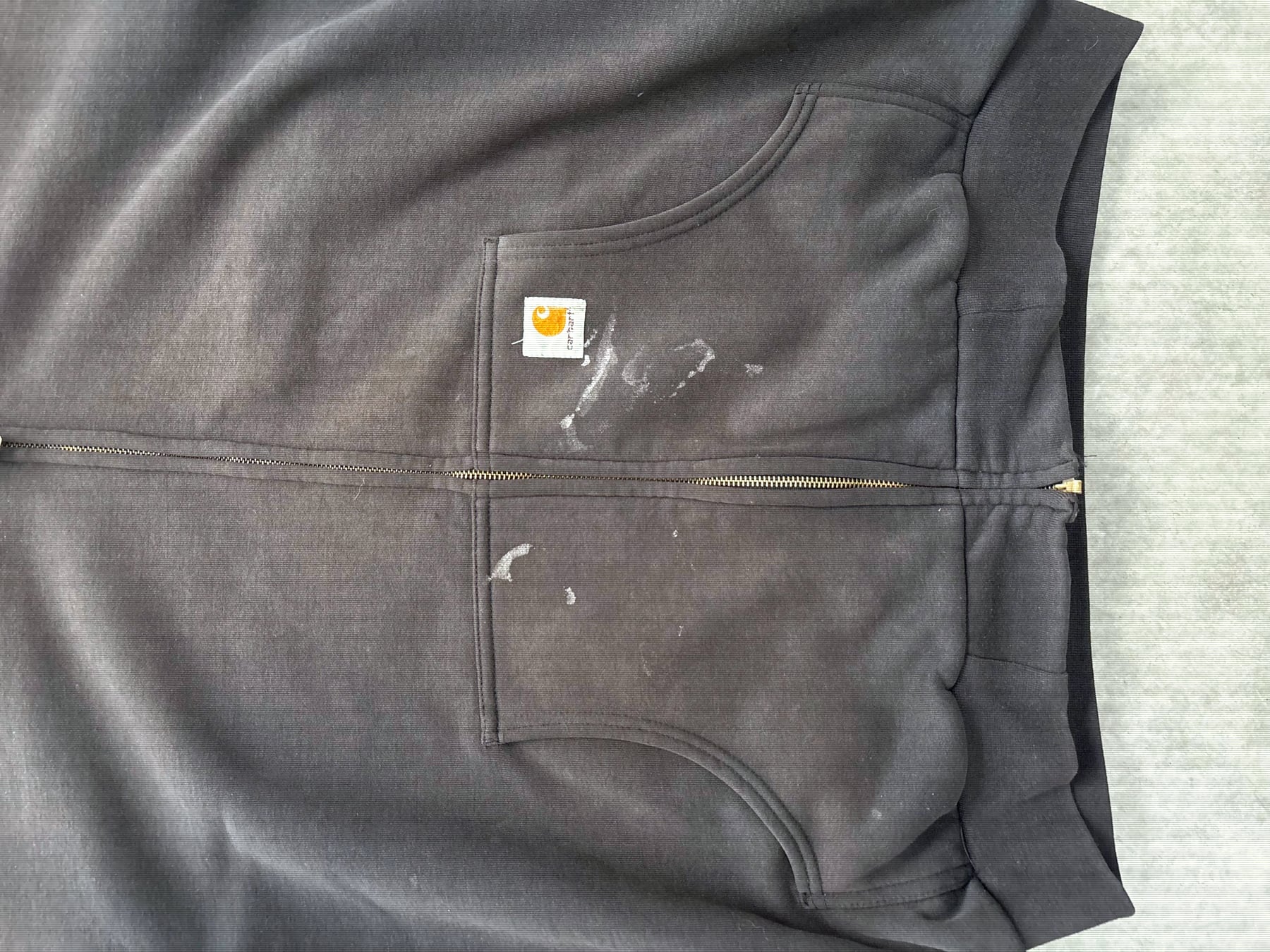Carhartt Vintage Heavyweight zip Up Hoodie - view 4 - Fabricsonder