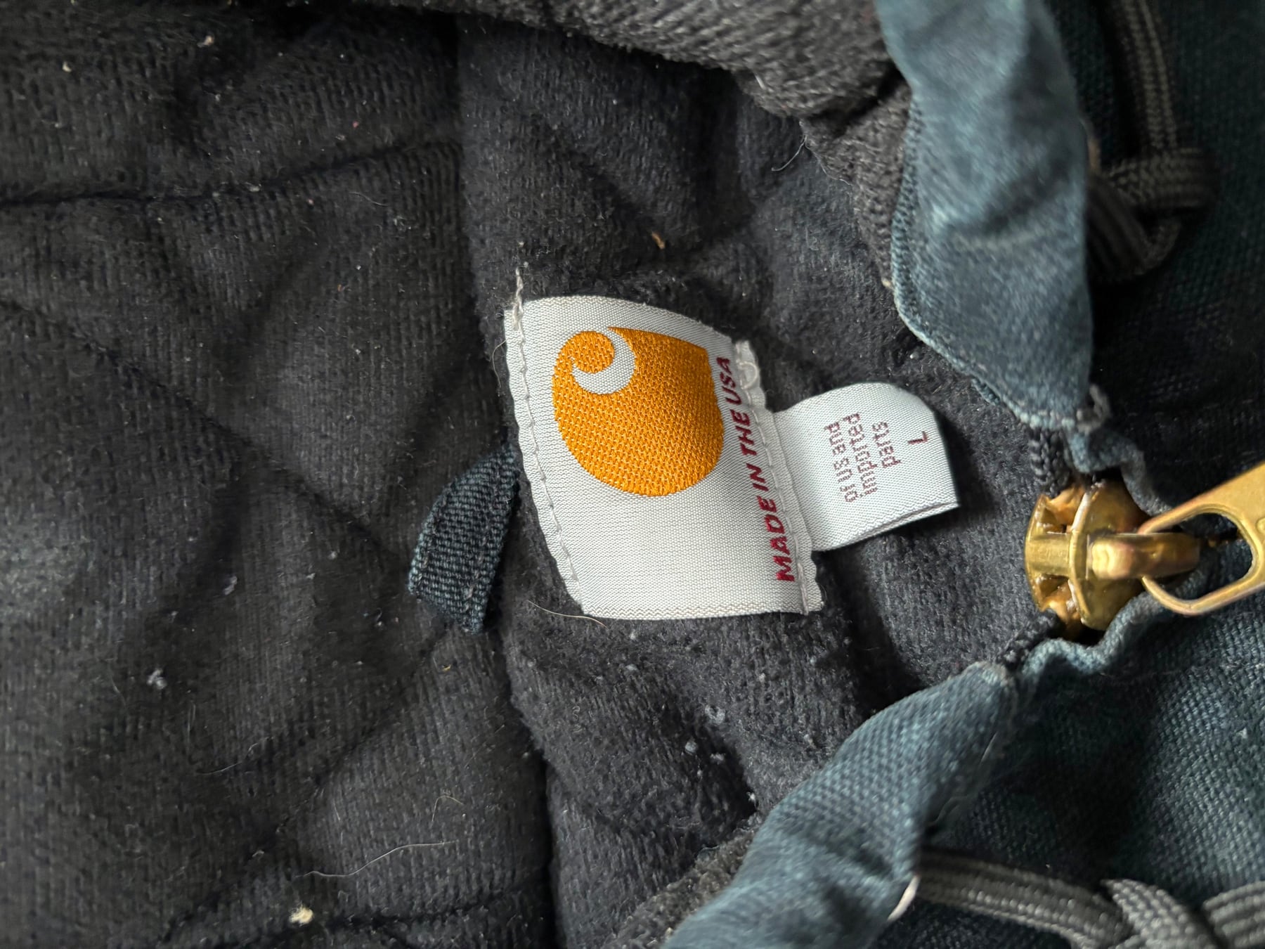 Carhartt Active Jacket Made In Usa Black - foto 4 - Fabricsonder