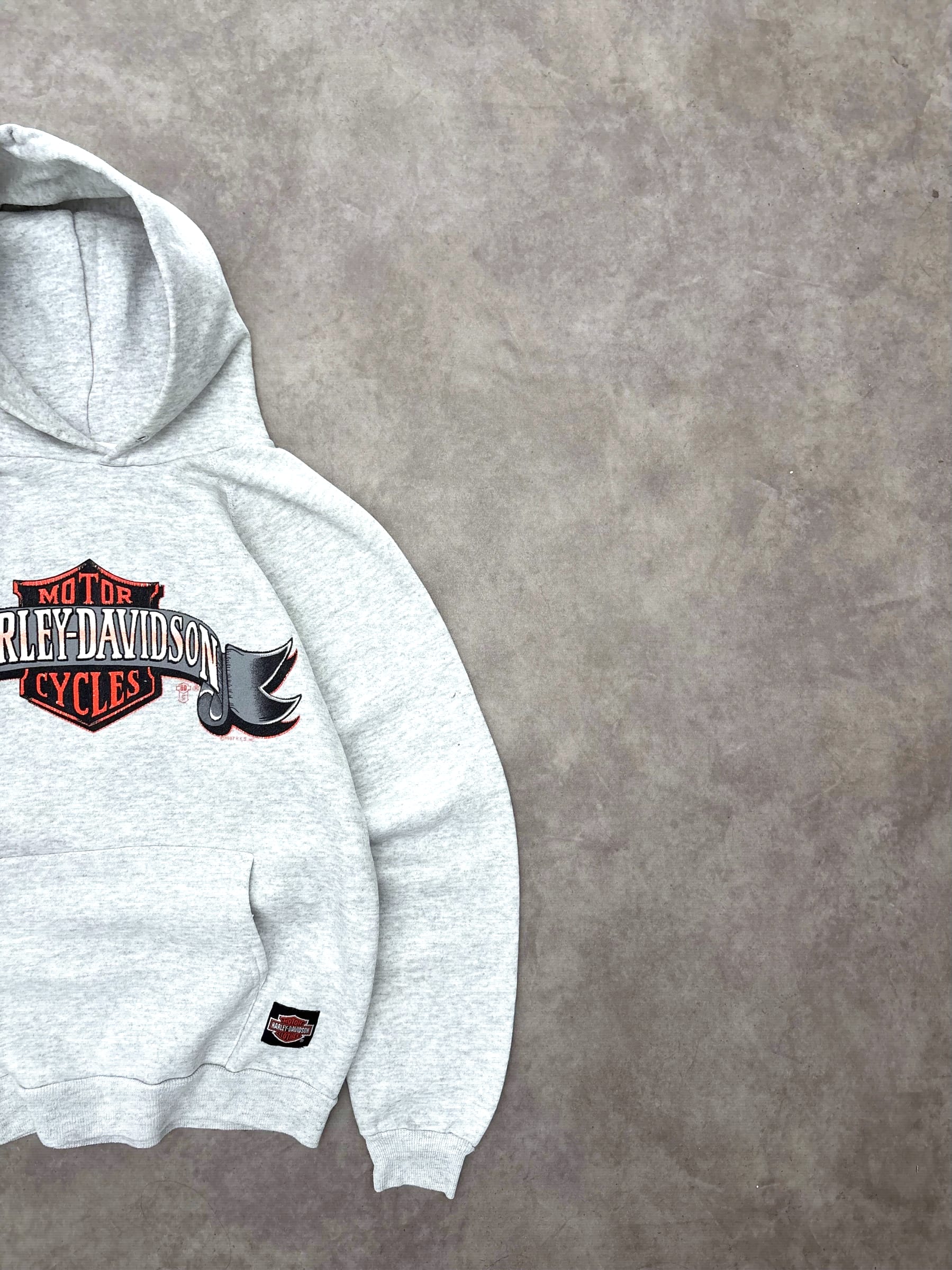 Felpa con cappuccio Harley Davidson vintage, foto 2