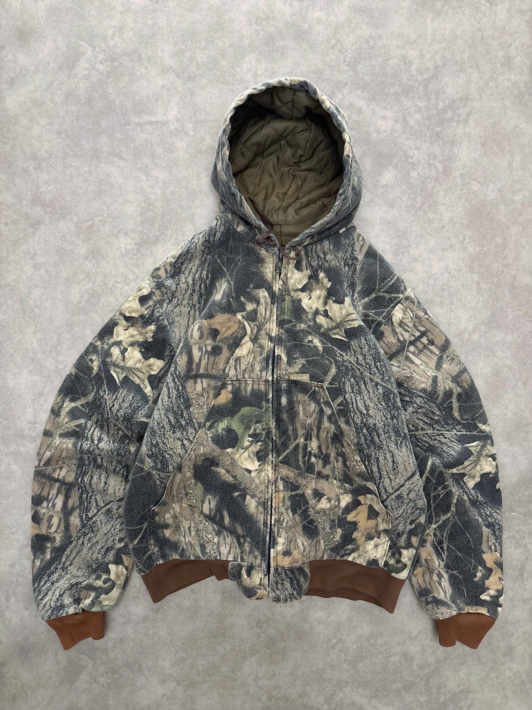 Giacca Mossy Oak Hooded Jacket vintage, taglia M