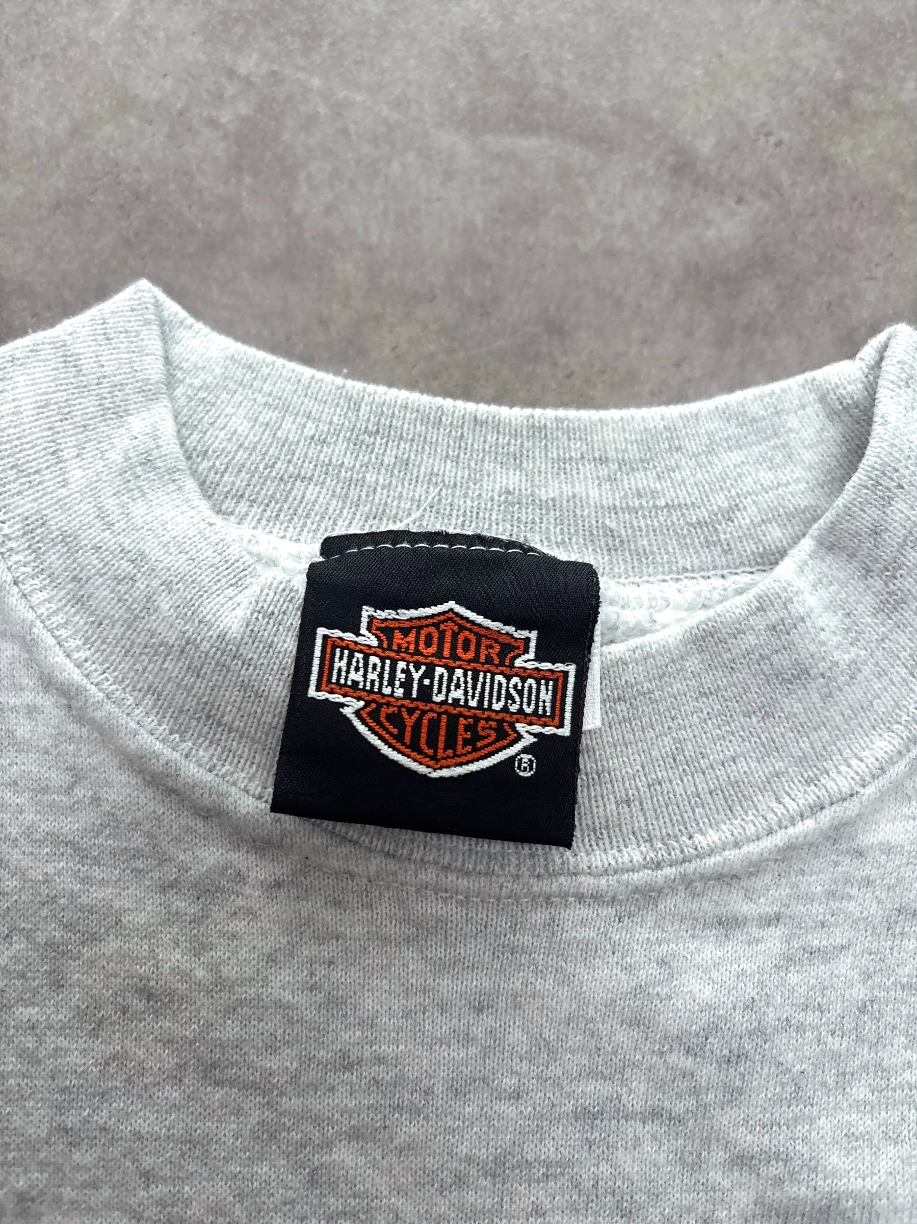 Felpa girocollo Harley Davidson vintage, foto 6