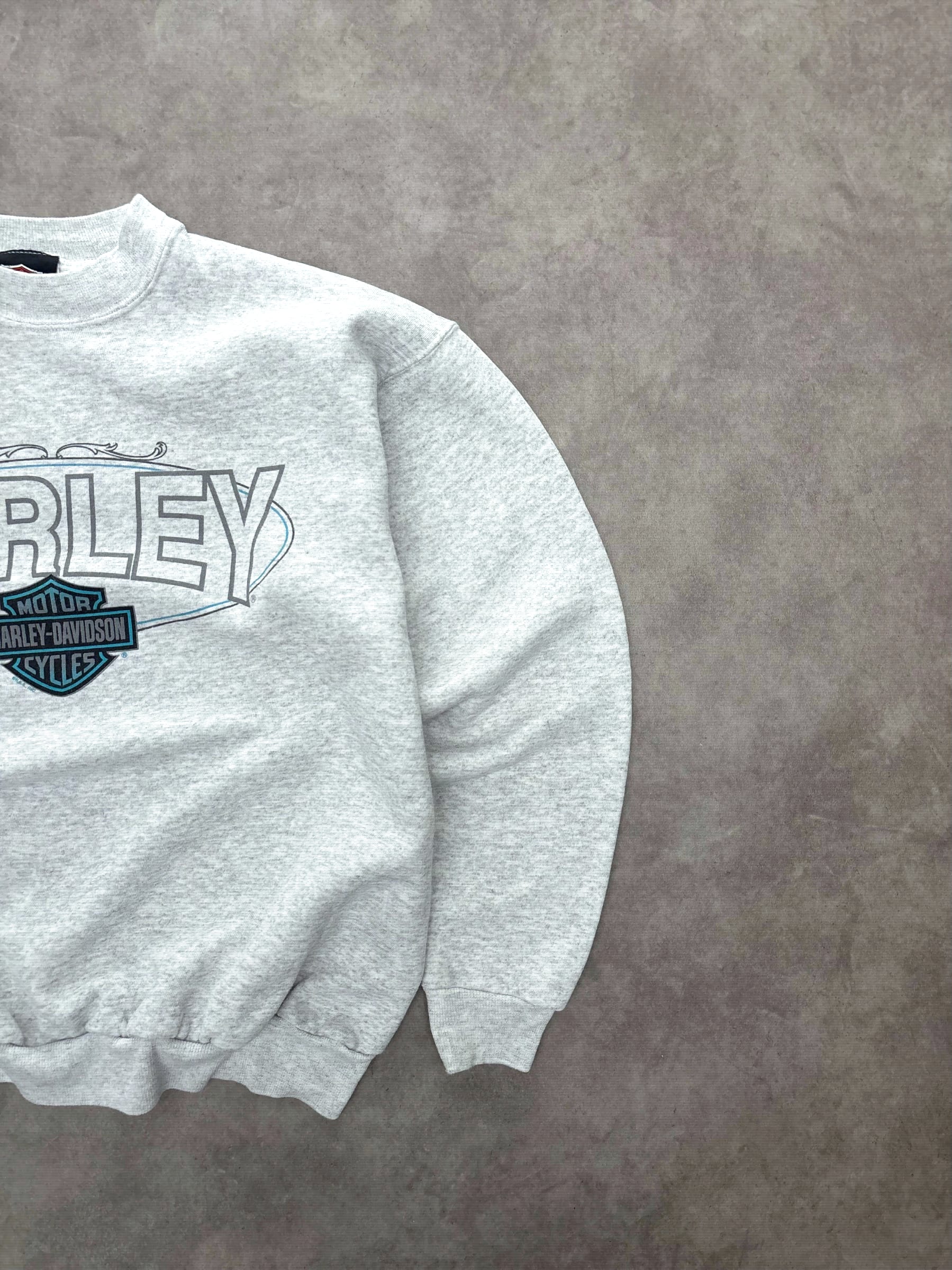 Felpa girocollo Harley Davidson vintage, foto 2