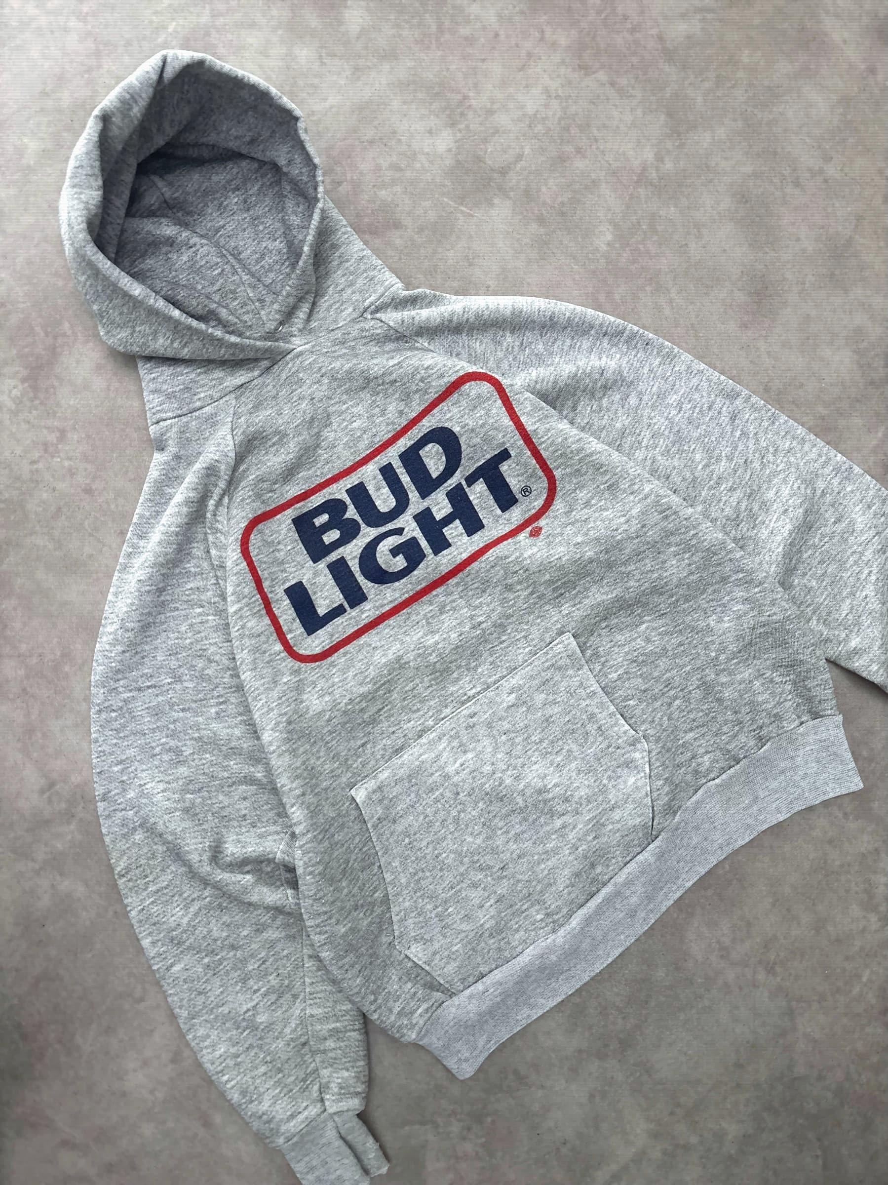 Felpa con cappuccio Raglan Vintage Bud Light vintage, foto 3