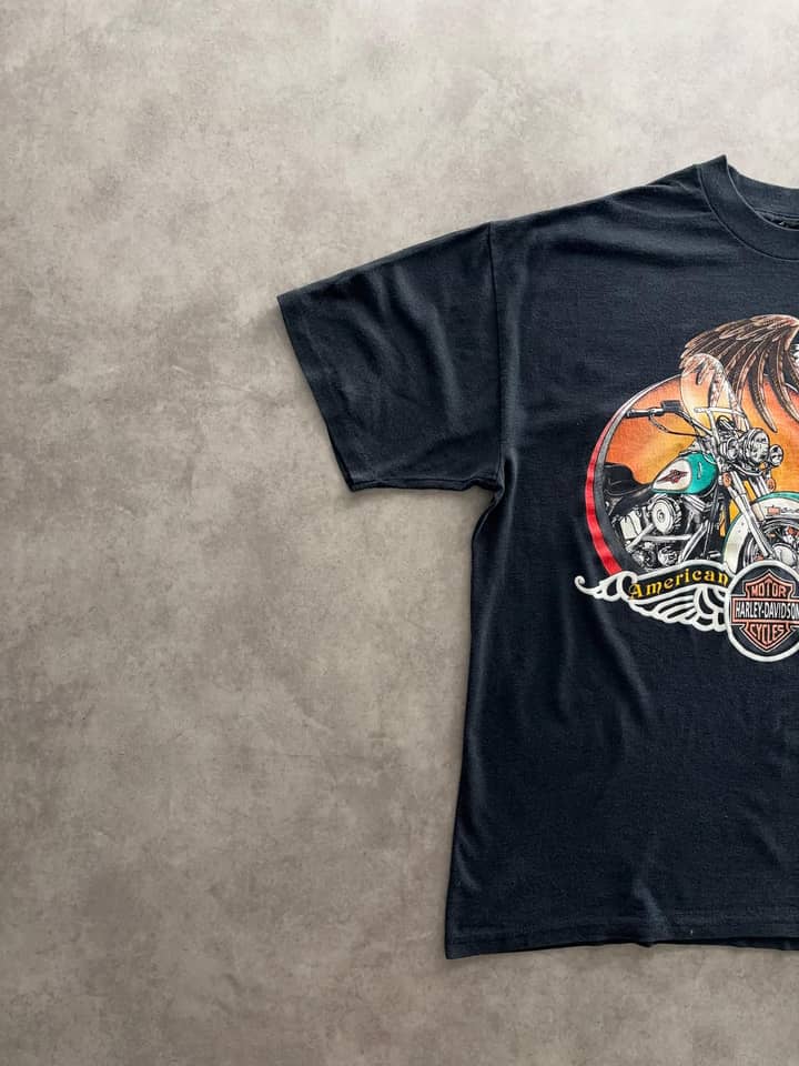 Harley Davidson Vintage T Shirt Single Stitch - view 2 - Fabricsonder