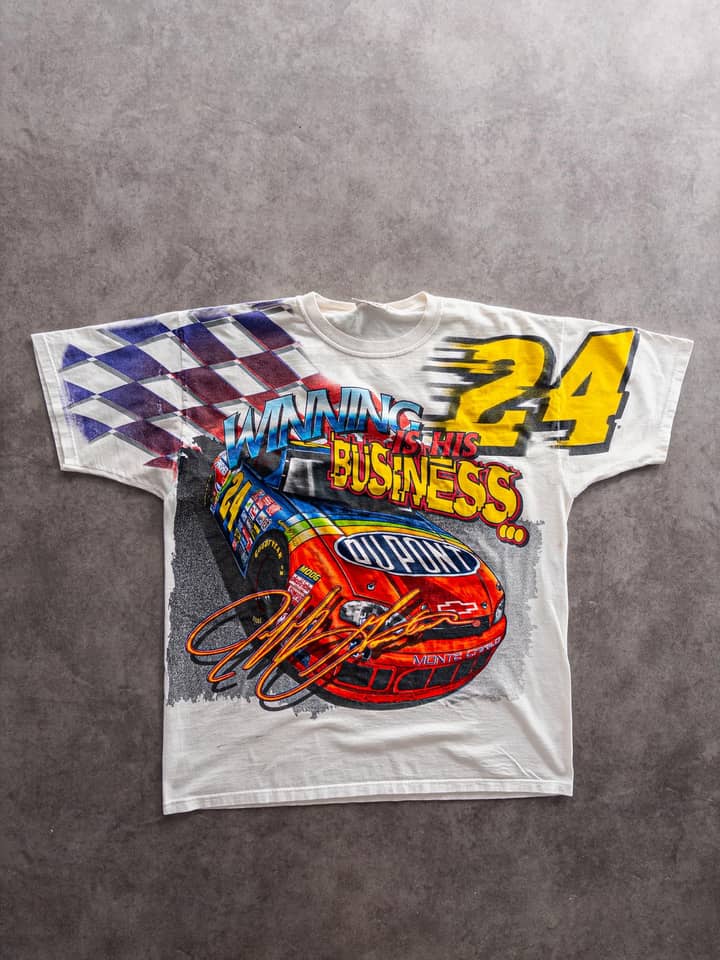 Chase Authentics Vintage Chase Authentics 1999 T Shirt Made In USA - Good - L - Fabricsonder