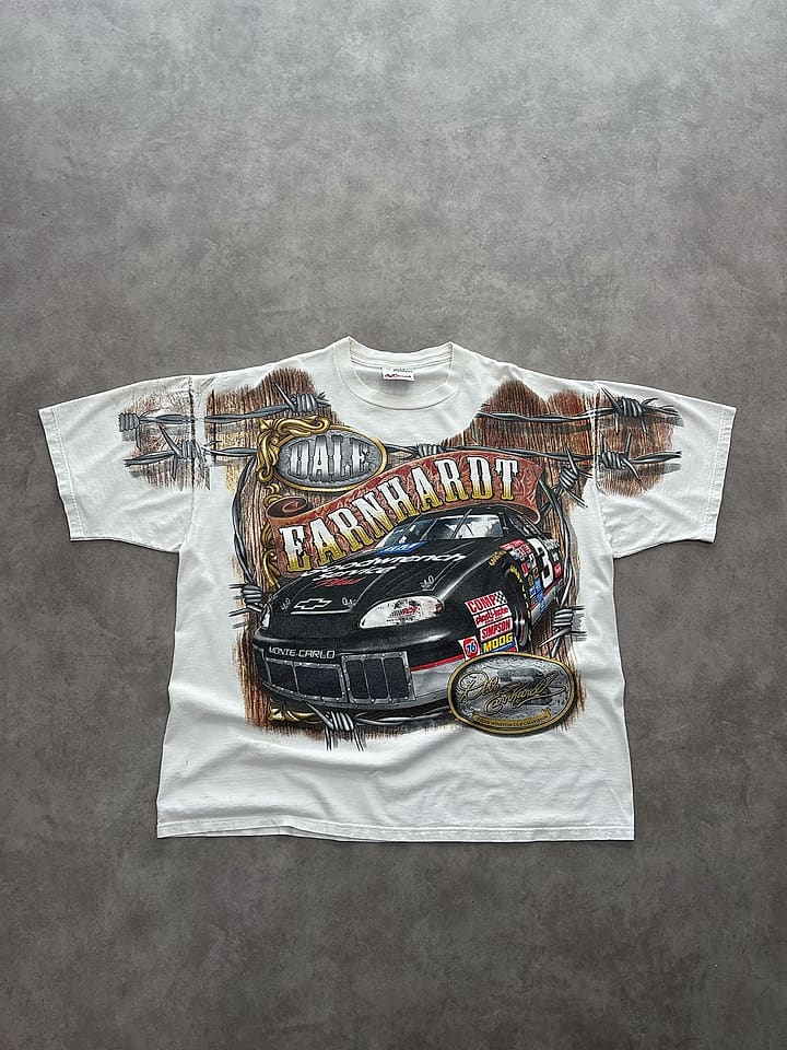 Chase Authentics Vintage Chase Authentics Nascar T Shirt Full Print XL - Fabricsonder