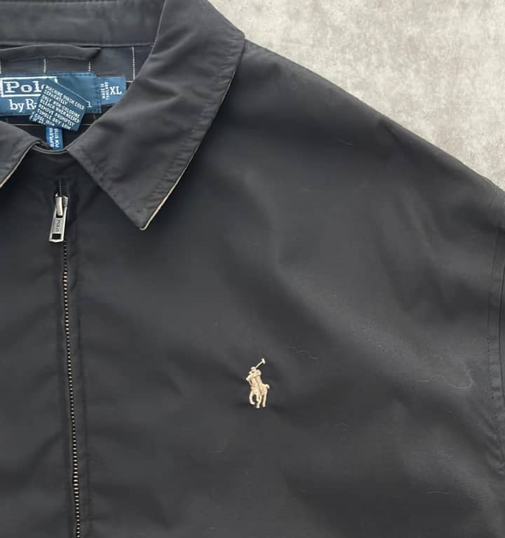 Ralph Lauren Vintage Ralph Lauren Harrington Jacket Black Size XL - view 3 - Fabricsonder