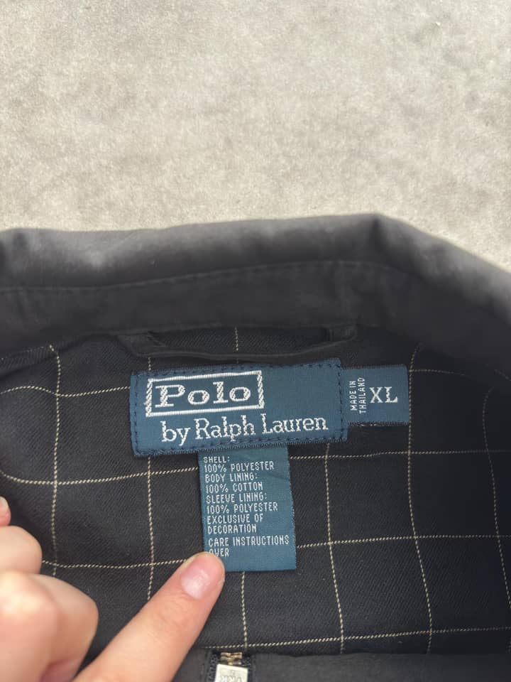 Ralph Lauren Vintage Ralph Lauren Harrington Jacket Black Size XL - view 4 - Fabricsonder