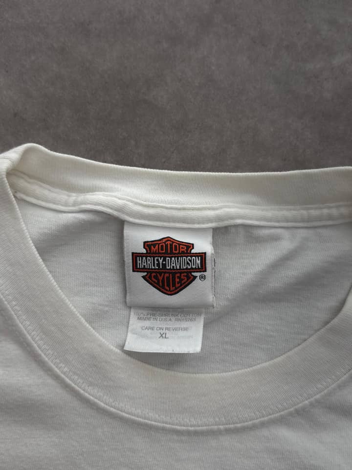 Harley Davidson Vintage Harley Davidson Longsleeve T-Shirt Made In USA - view 5 - Fabricsonder