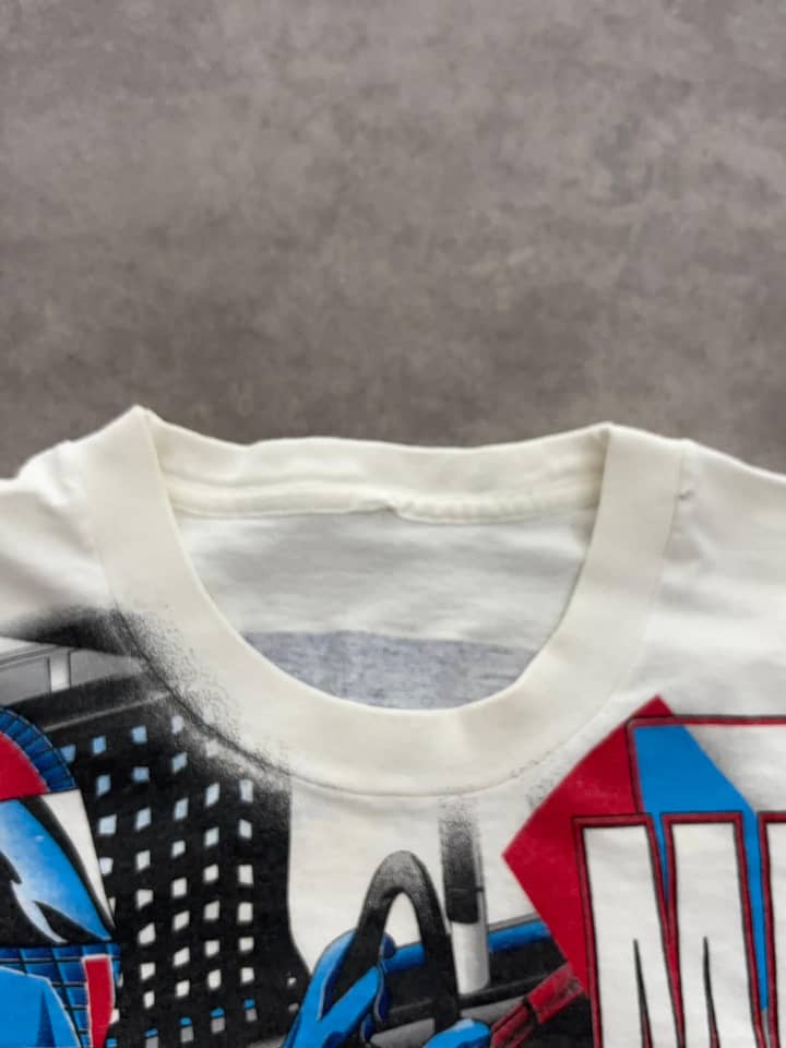 Chase Authentics Vintage Nascar T Shirt Full Print 90s Single Stitch Made In USA - view 4 - Fabricsonder