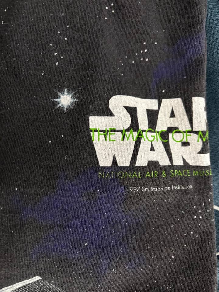 Star Wars Vintage 1997 Star Wars Original Merch T Shirt Made In USA 90s - view 6 - Fabricsonder