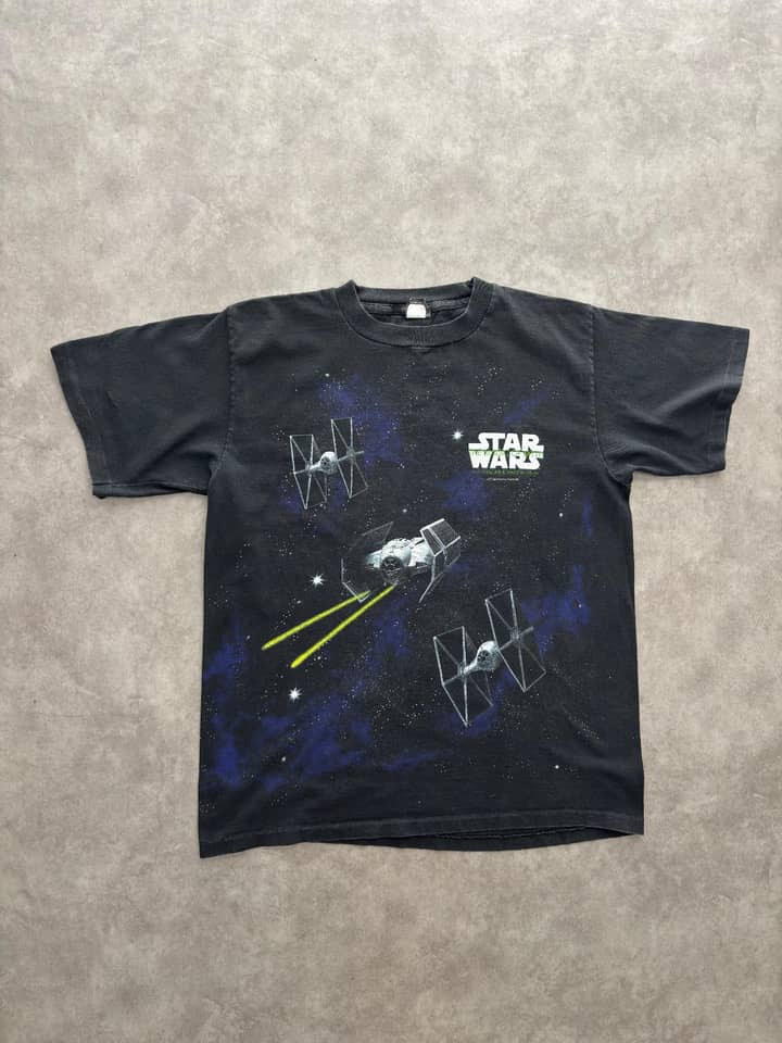 Star Wars Vintage 1997 Star Wars Original Merch T Shirt Made In USA 90s - Very Good - L - Fabricsonder
