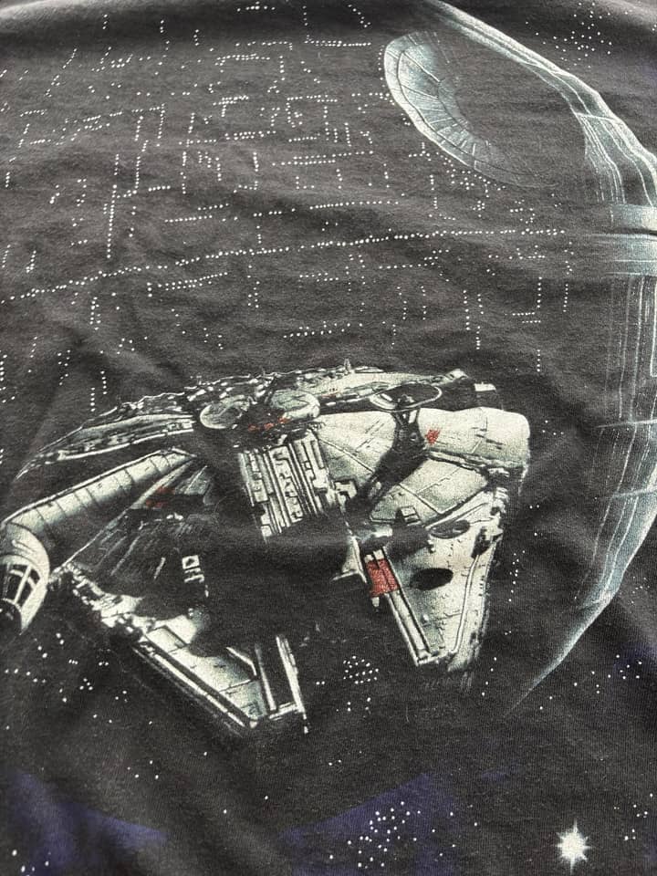 Star Wars Vintage 1997 Star Wars Original Merch T Shirt Made In USA 90s - view 5 - Fabricsonder