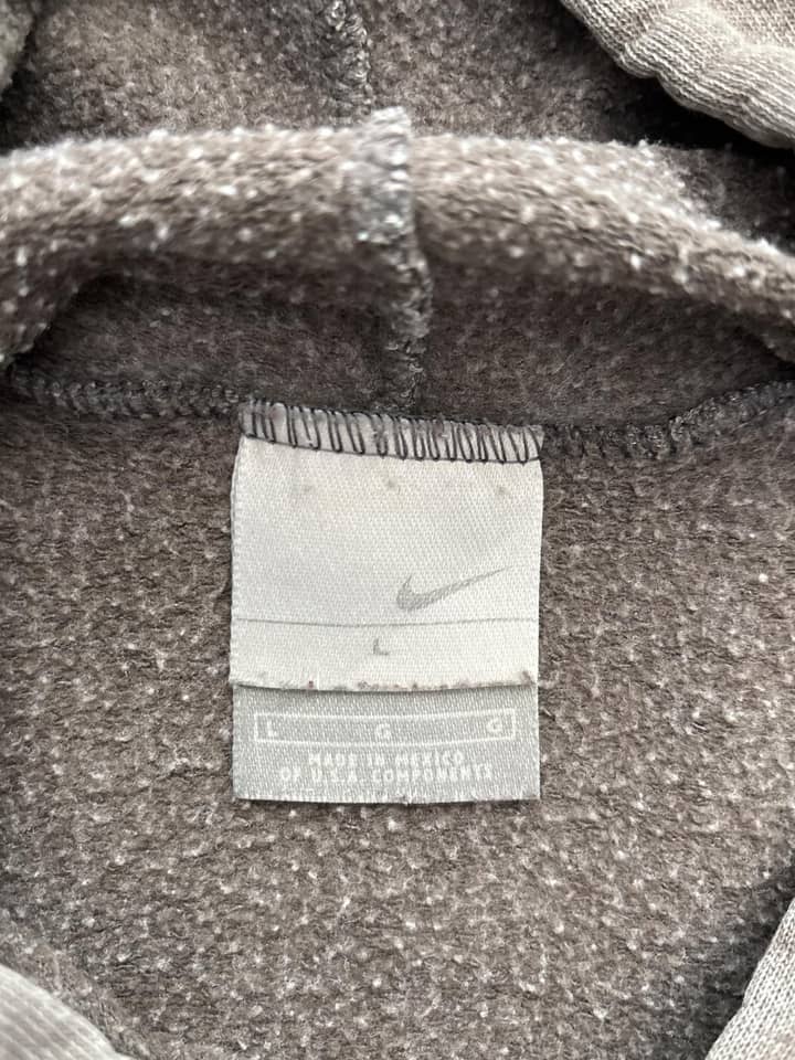 Nike Vintage Nike Hoodie Centre Swoosh Sunfaded - view 4 - Fabricsonder