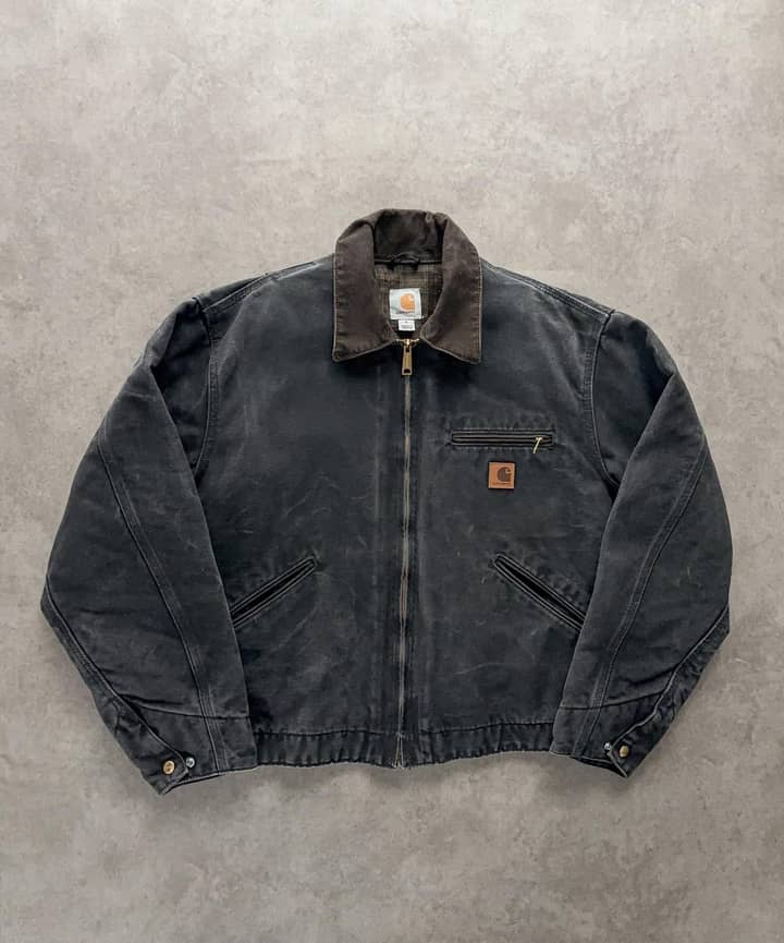 Carhartt Vintage Carhartt J97 Detroit Jacket Made In Mexico - Excellent - L - Fabricsonder