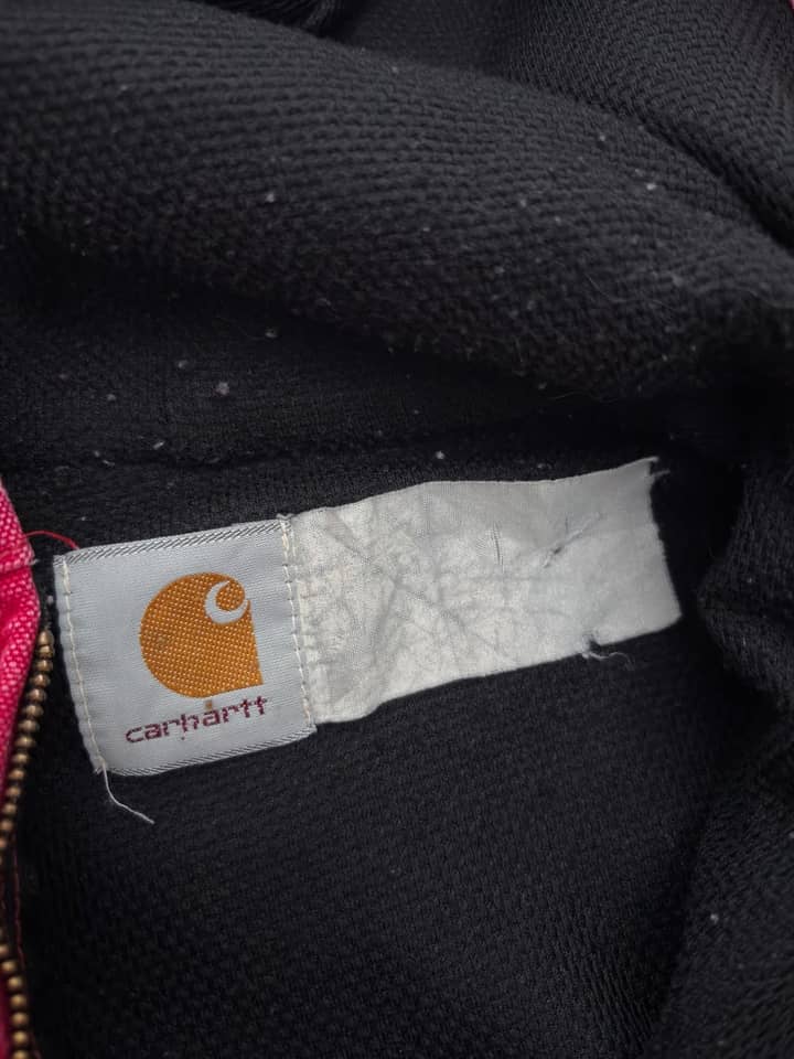 Carhartt Carhartt Active Jacket Vintage Sunfaded Red 90s Made In Usa - view 5 - Fabricsonder