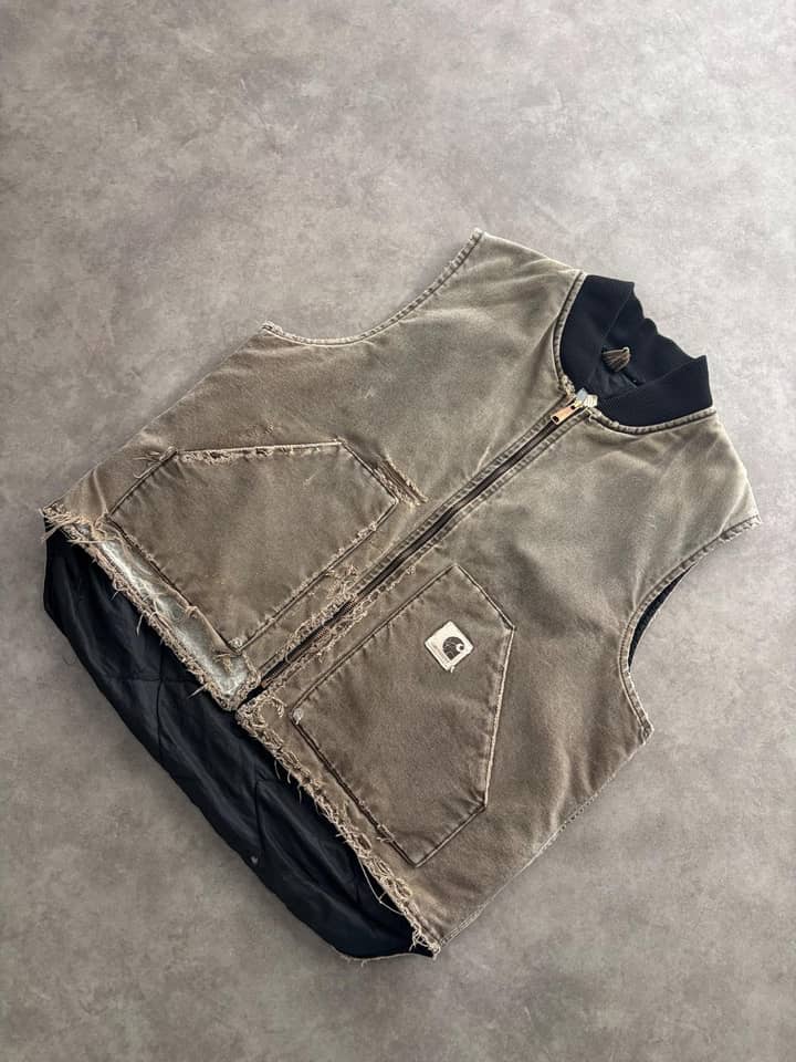 Carhartt Vintage Carhartt Vest Sunfaded - view 2 - Fabricsonder