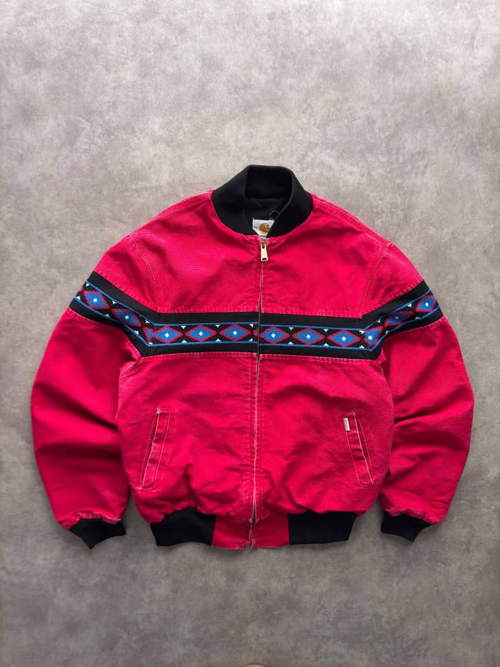 Carhartt Vintage Carhartt Santa Fe Aztec Jacket - Very Good - L - Fabricsonder