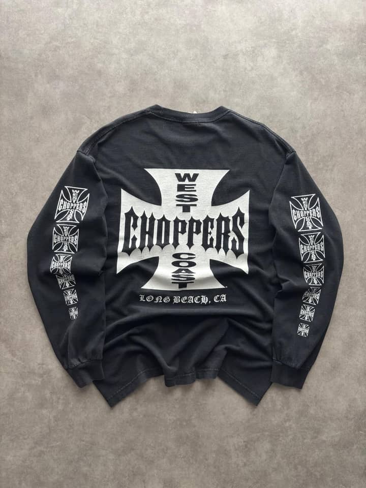 Choppers Vintage West Coast Choppers Longsleeve - view 2 - Fabricsonder