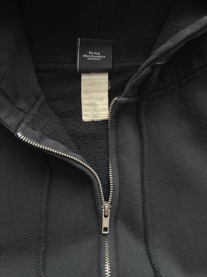 Harley Davidson Vintage Harley Davidson Zip Up Hoodie Flames - view 4 - Fabricsonder