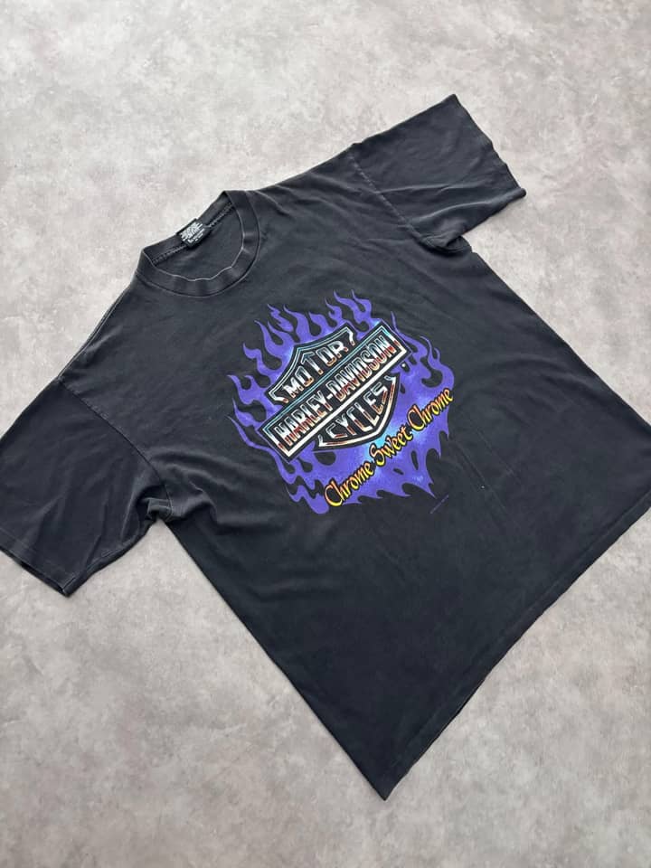 Harley Davidson Vintage Harley Davidson Grail Chrome Sweet Chrome - view 2 - Fabricsonder