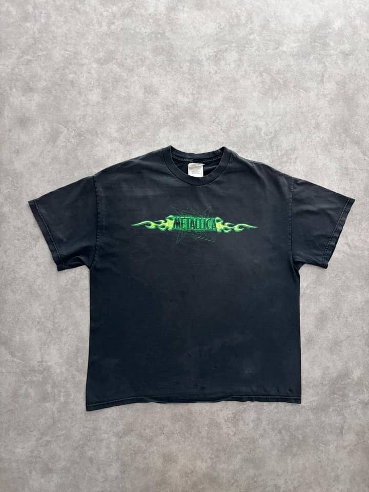 Metallica Vintage Metallica Merch T Shirt 2002 Made In USA - Fair - Fabricsonder