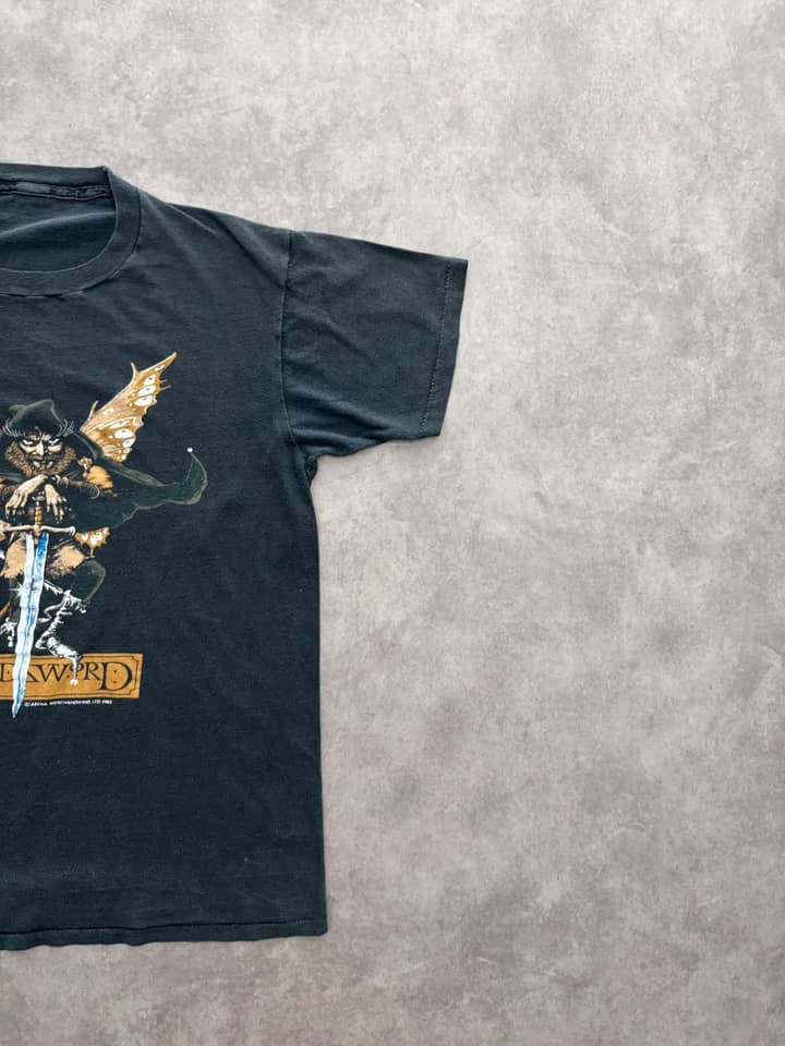 Jethro Tull Merch Vintage Rare Merch T Shirt Single Stitch 1982 - view 2 - Fabricsonder