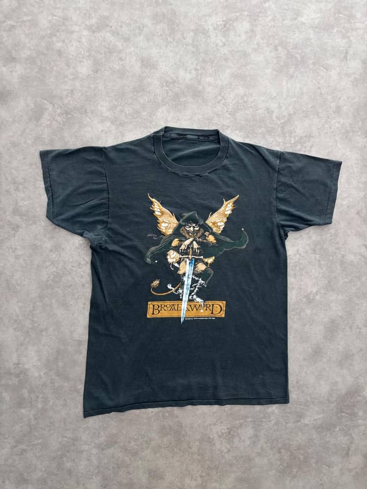 Jethro Tull Merch Vintage Rare Merch T Shirt Single Stitch 1982 - Good - S (no tag) - Fabricsonder