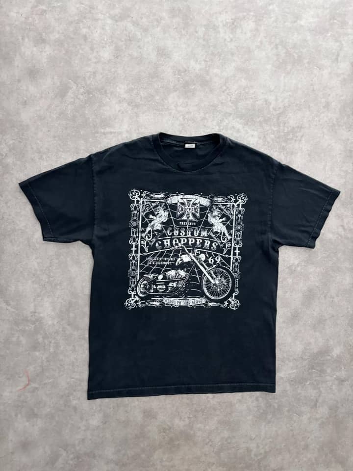 Choppers Vintage West Coast Choppers T Shirt - view 2 - Fabricsonder