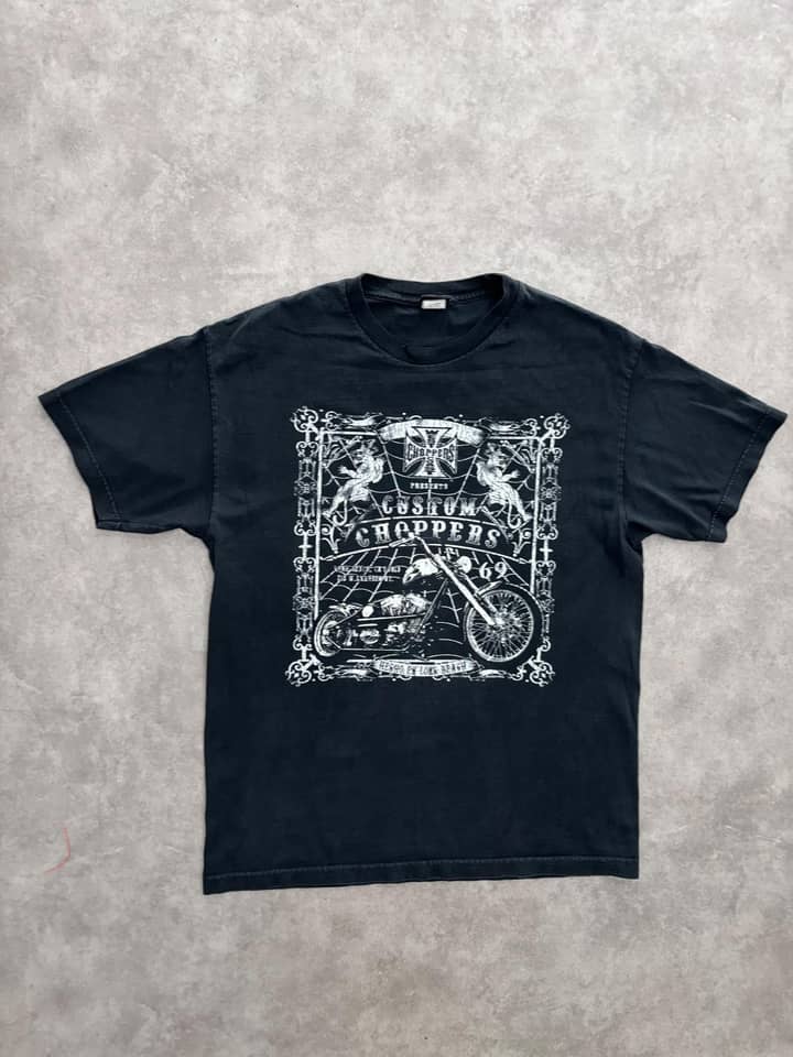 Choppers Vintage West Coast Choppers T Shirt - Excellent - L - Fabricsonder