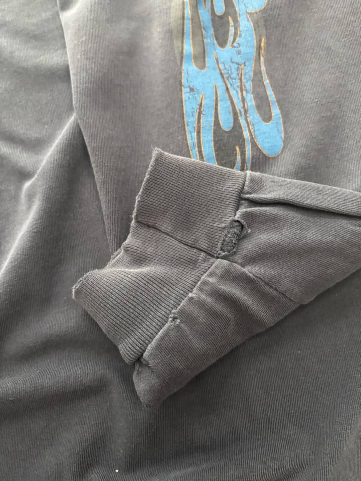 Harley Davidson Vintage Harley Davidson Longsleeve Sunfaded Distressed - view 5 - Fabricsonder