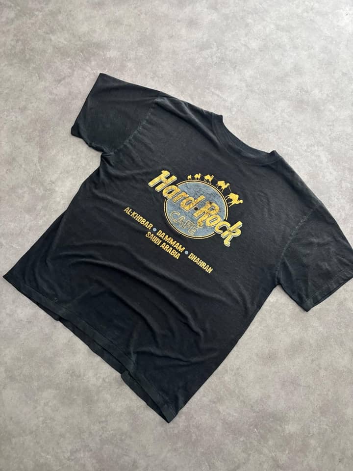 Hard Rock Vintage Hard Rock T Shirt Sunfaded Single Stitch - view 3 - Fabricsonder